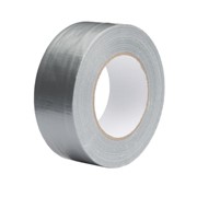 INDUSTRIAL CLOTH TAPE SILVER 50MM X 50M